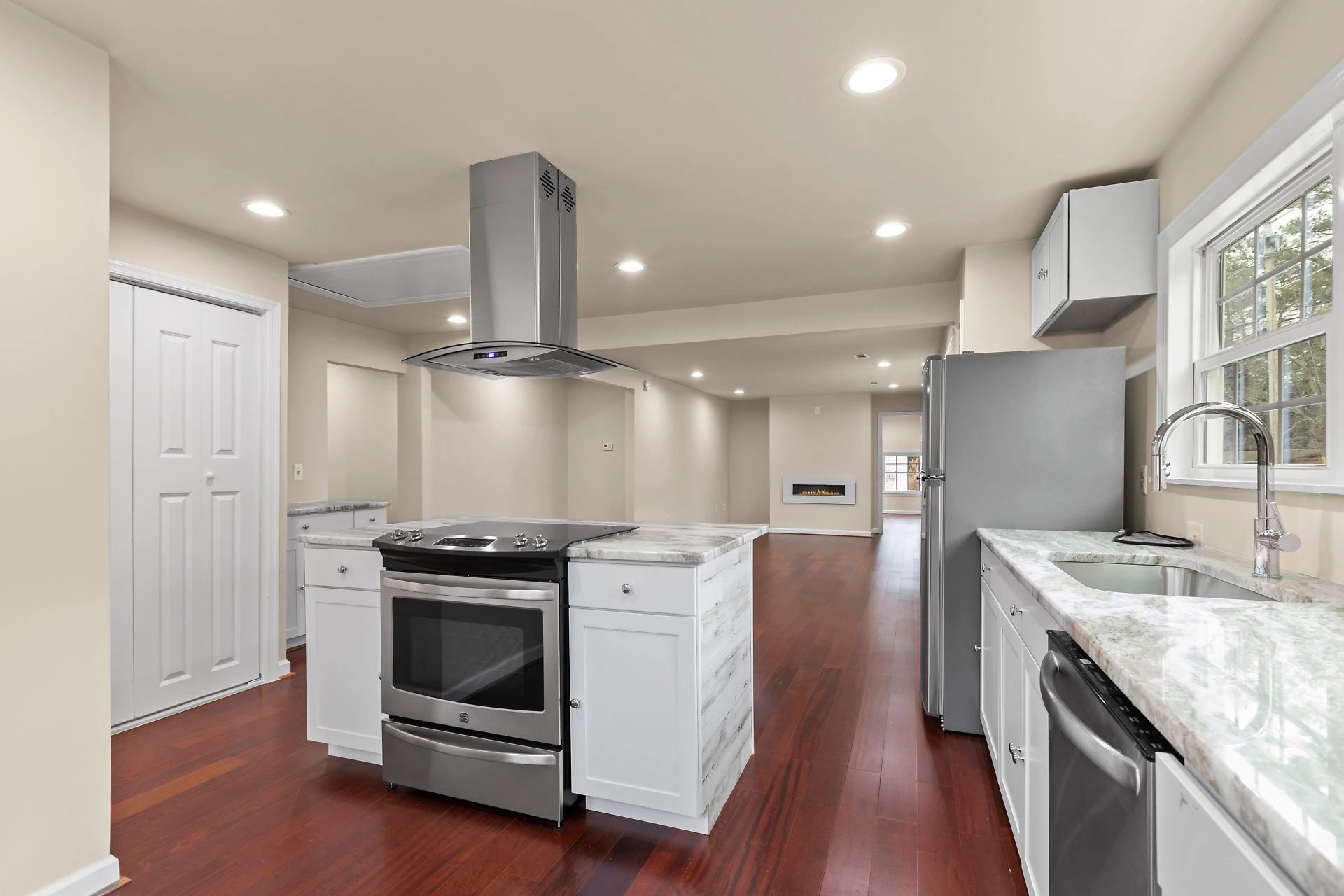 Modern kitchen with island